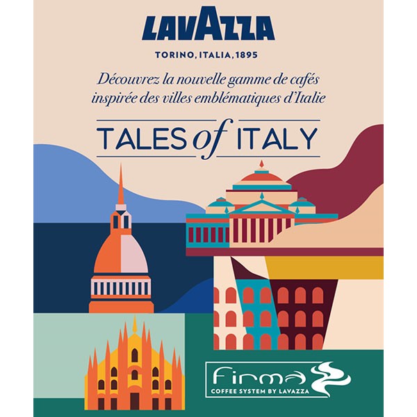 Coffret dégustation Lavazza Firma Tales of Italy — Coffret de 9 capsules