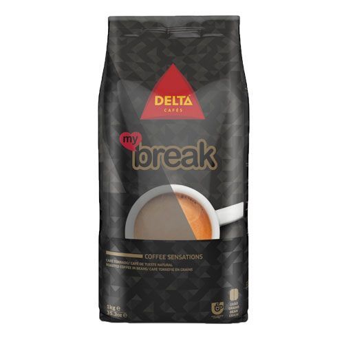 Café en grains Delta MyBreak – Sachet de 1 kg — 1 kg / sachet