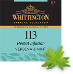 Whittington — Infusion verveine-menthe — Boîte de 15 sachets de 2,5 g
